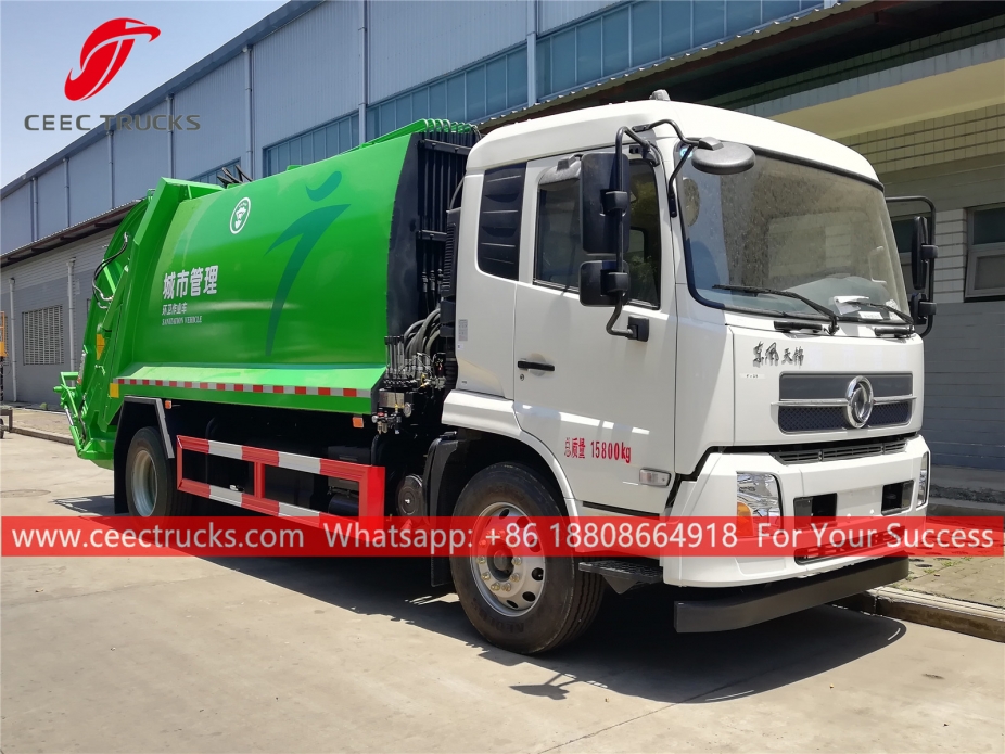 Dongfeng 12CBM Refuse Compression Truck