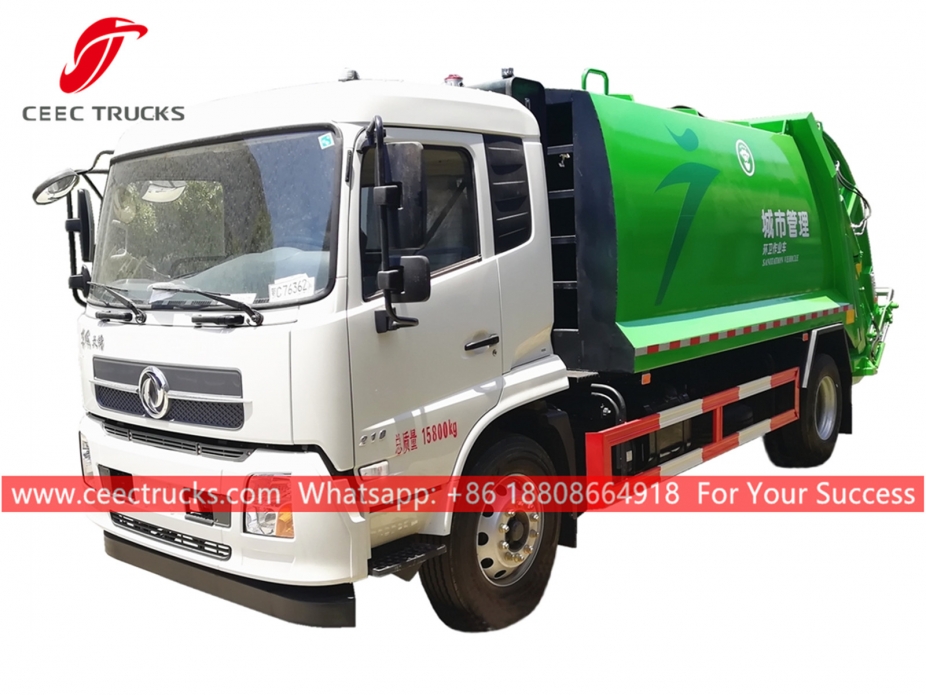 Dongfeng 12CBM Refuse Compression Truck