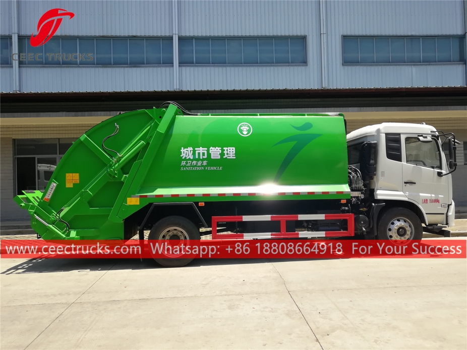 Dongfeng 12CBM Refuse Compression Truck