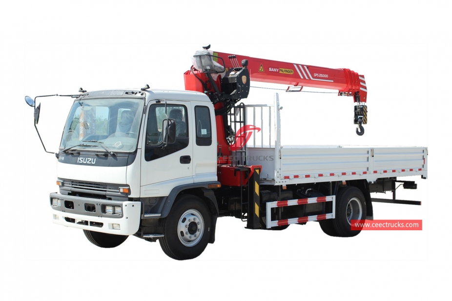 ISUZU FTR 10Tons Truck Mounted Crane