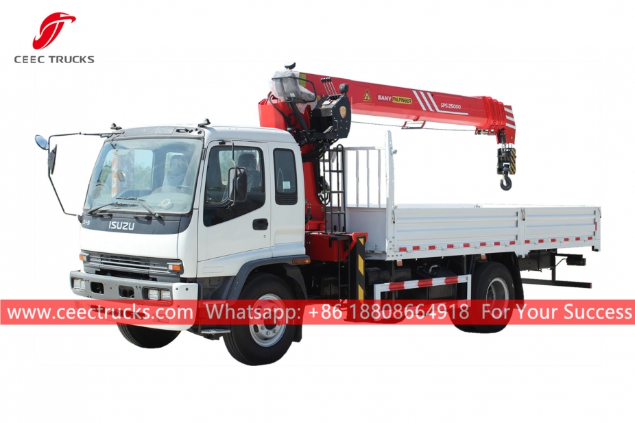 ISUZU FTR 10Tons Palfinger Crane Truck