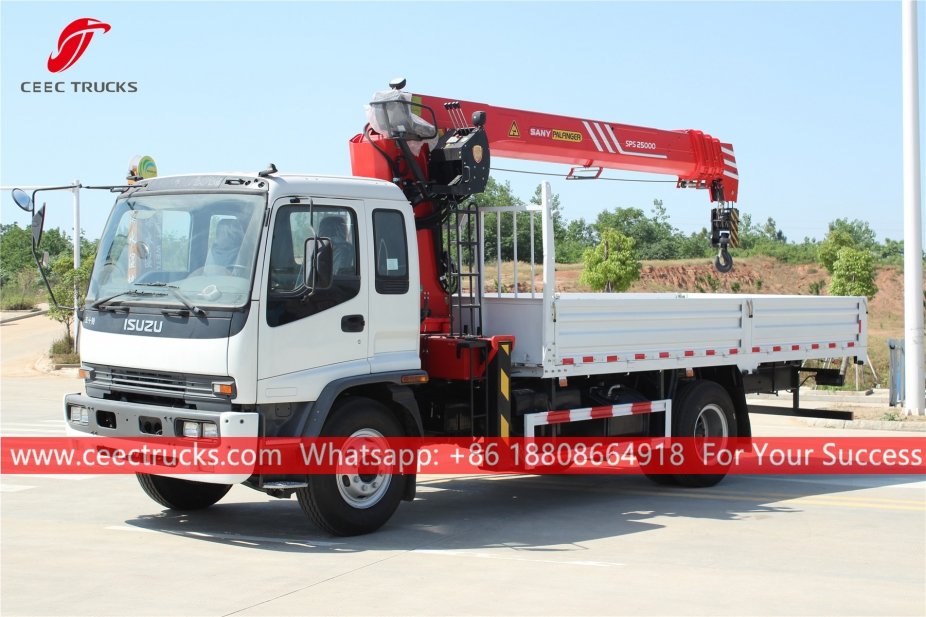 ISUZU FTR 10Tons Palfinger Crane Truck