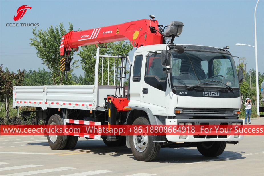 ISUZU FTR 10Tons Palfinger Crane Truck