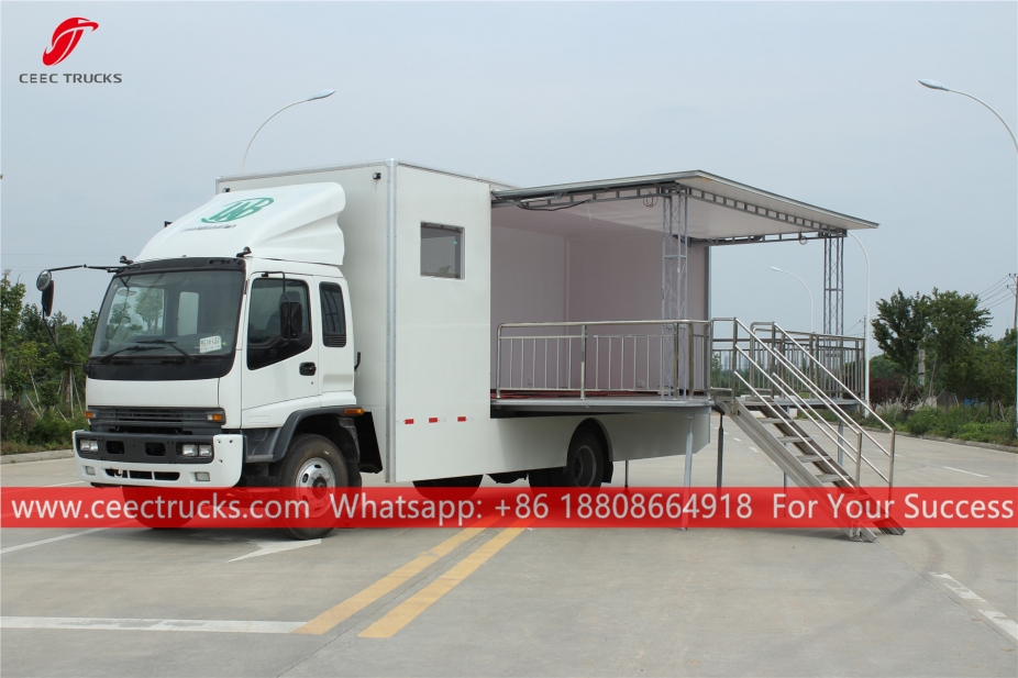 ISUZU FTR Mobile Stage Truck