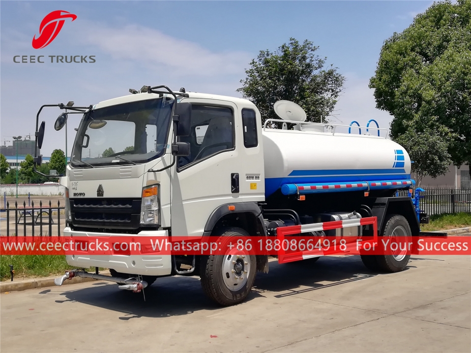 8 CBM Water Spray Truck HOWO