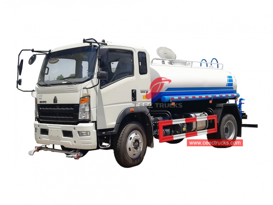 8 CBM Water Spray Truck HOWO