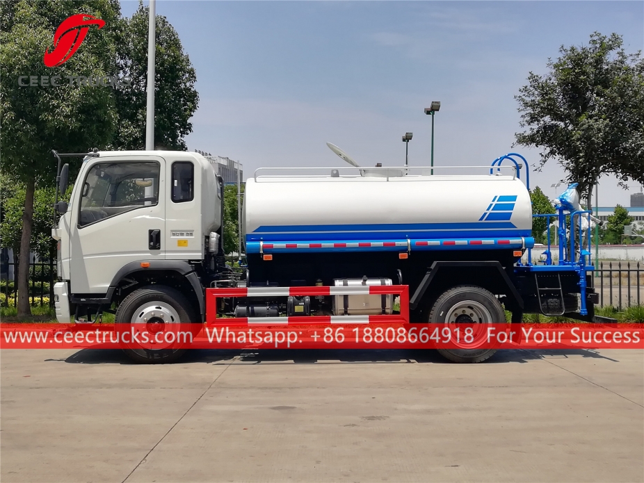 8 CBM Water Spray Truck HOWO