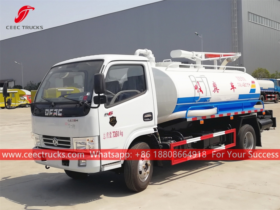 4,500 Litro Septic Suction Truck DongFeng