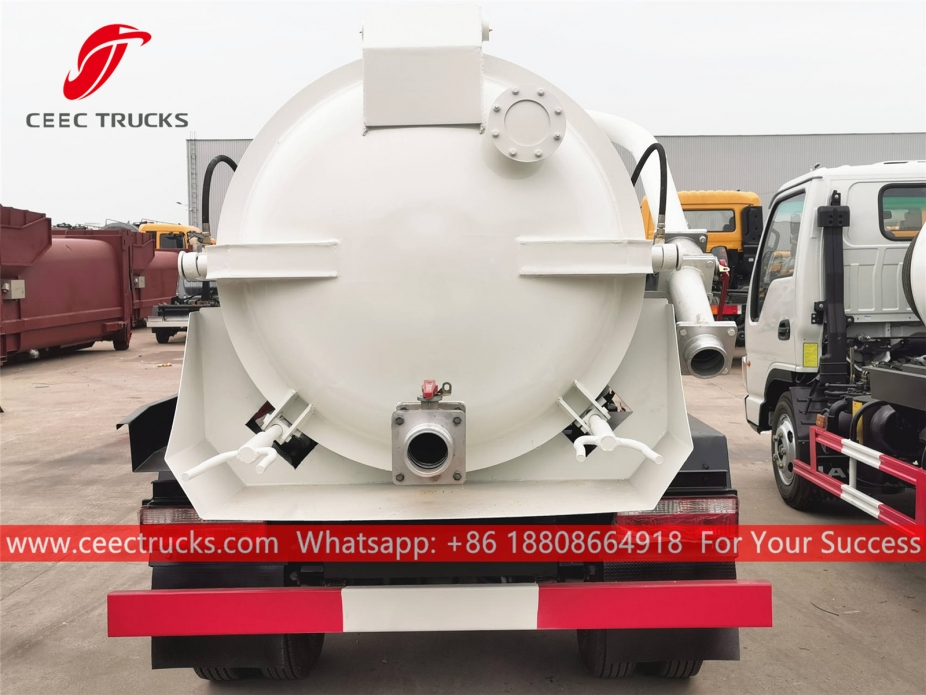 3,000 Liter ng Sewage Suction Truck JAC