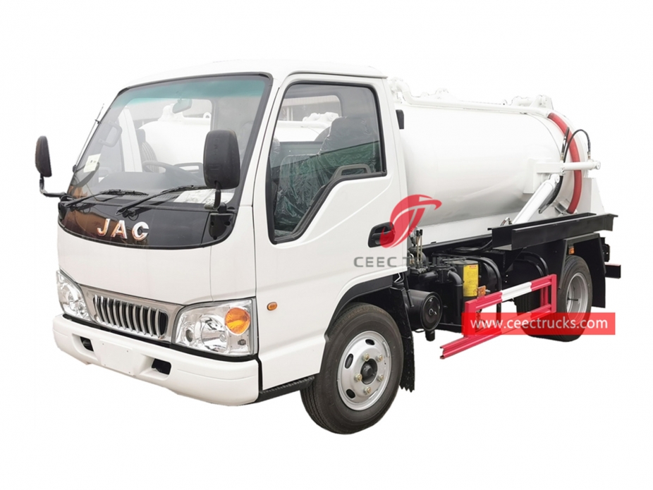 3,000 Liter ng Sewage Suction Truck JAC