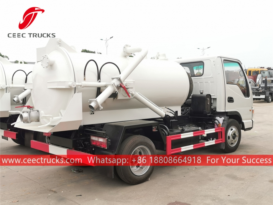 3,000 Liter ng Sewage Suction Truck JAC