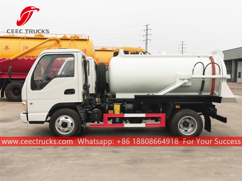 3,000 Liter ng Sewage Suction Truck JAC