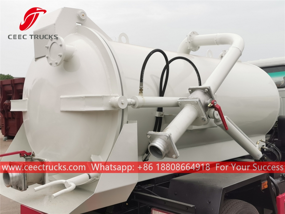 3,000 Liter ng Sewage Suction Truck JAC