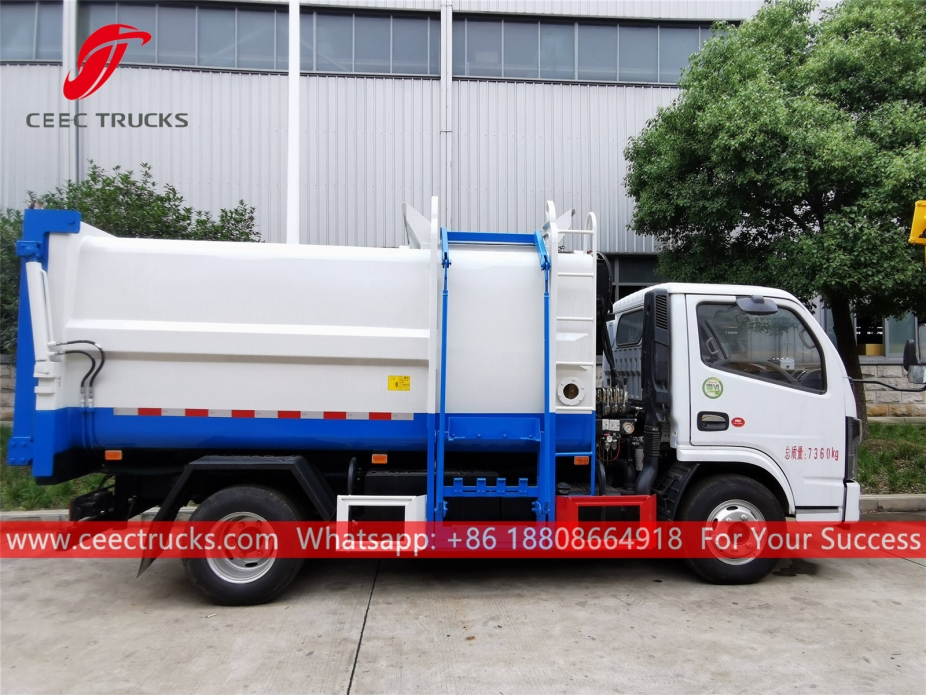 5,000L Kitchen Waste Loding Truck