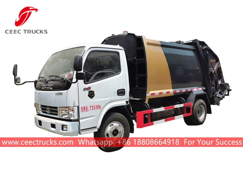 Dongfeng 5CBM Refuse Compressing Truck