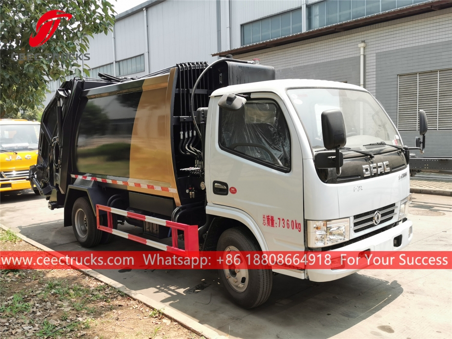 Dongfeng 5CBM Refuse Compressing Truck