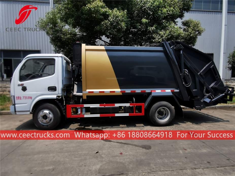 Dongfeng 5CBM Refuse Compressing Truck