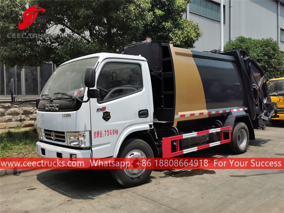 Dongfeng 5CBM Refuse Compressing Truck