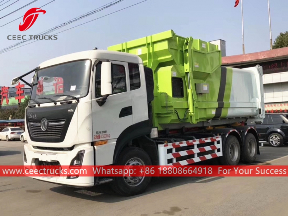 Dongfeng Compactor Hook lift truck