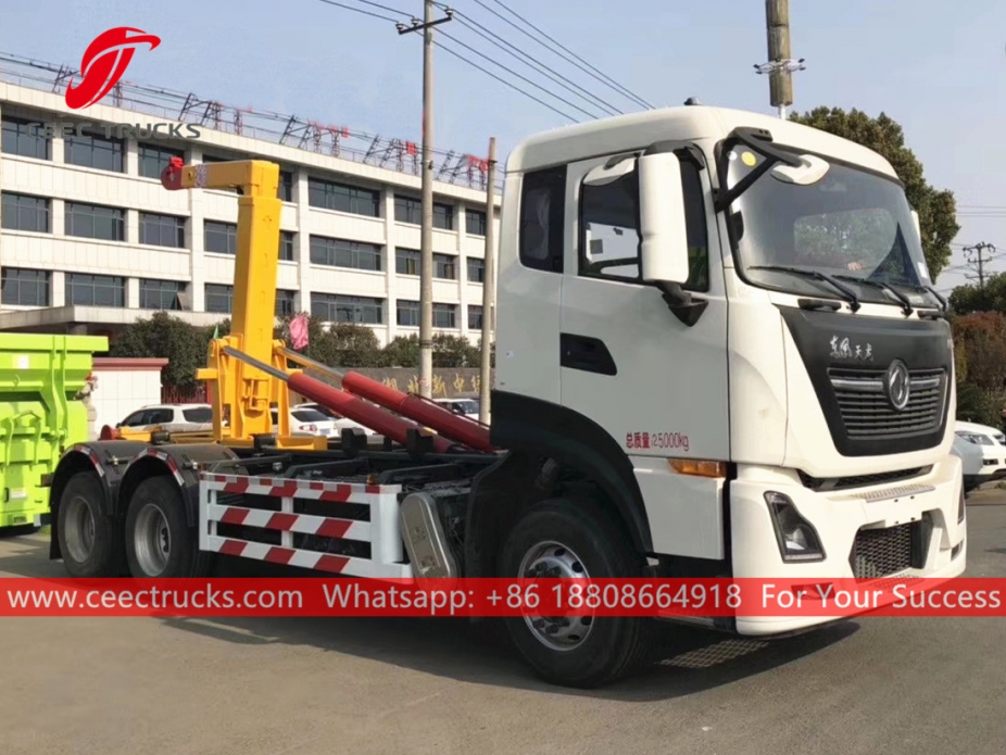 Dongfeng Compactor Hook lift truck