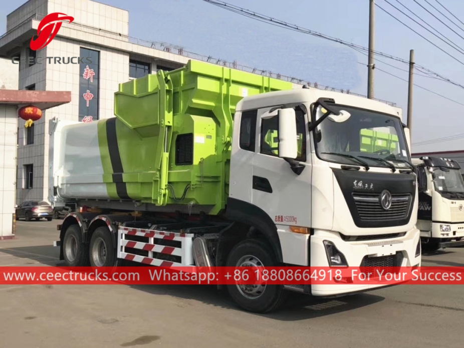 Dongfeng Compactor Hook lift truck