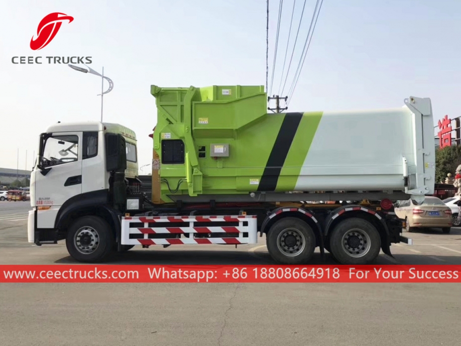 Dongfeng Compactor Hook lift truck