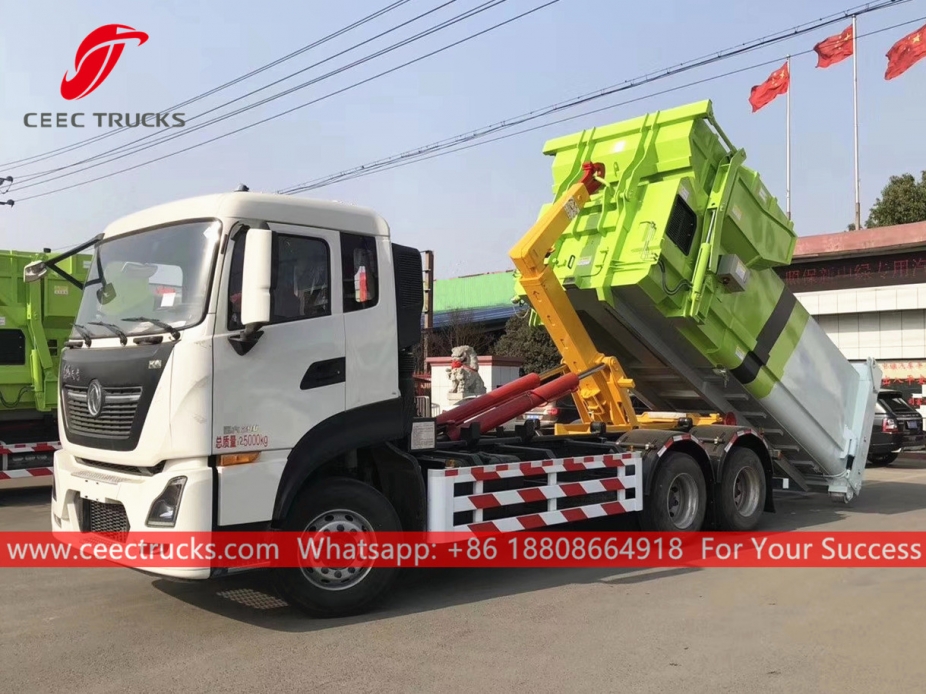 Dongfeng Compactor Hook lift truck