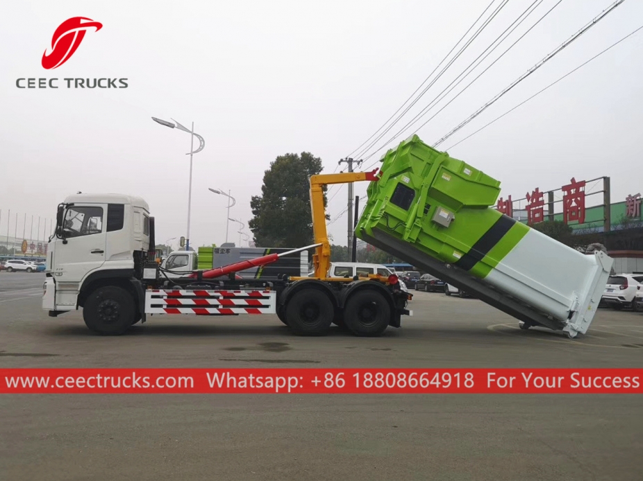 Dongfeng Compactor Hook lift truck