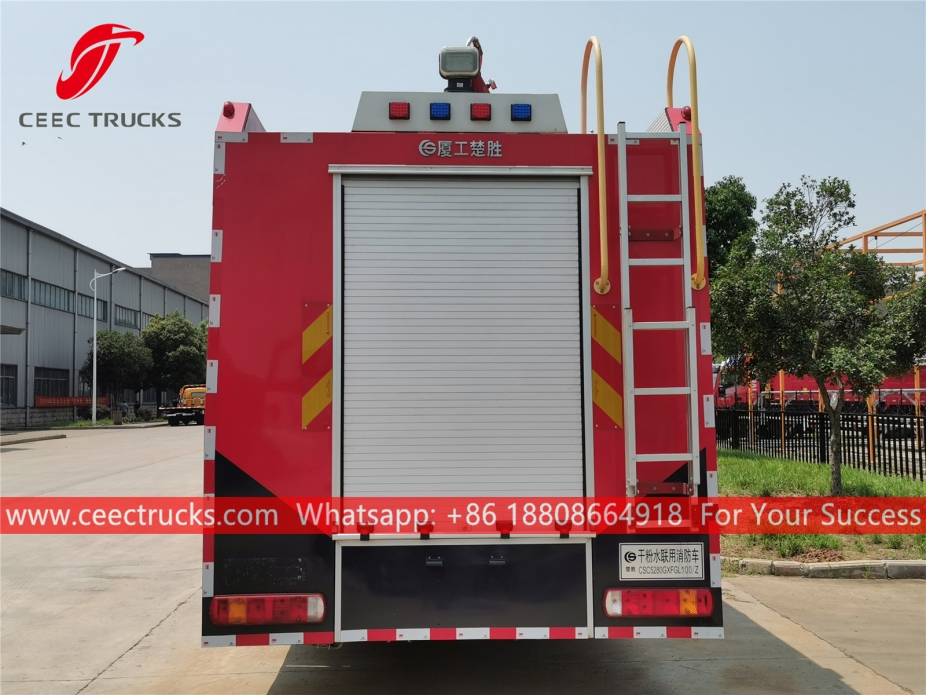 HOWO 10+2CBM Water-foam Fire Truck