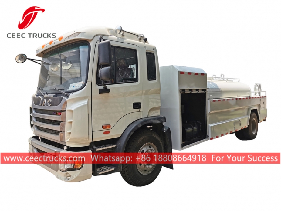 8CBM High Pressure Washing Truck na JAC