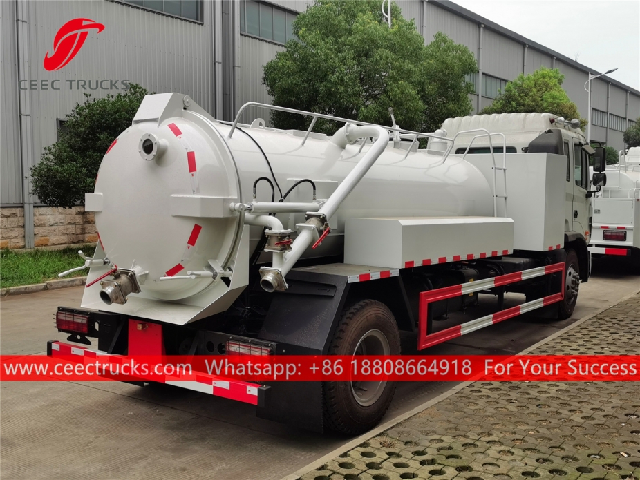 Vacuum Sewage Suction Truck JAC