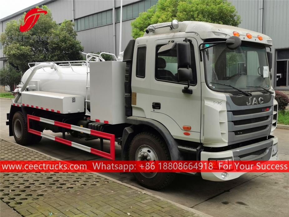 Vacuum Sewage Suction Truck JAC