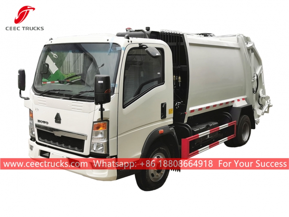 RHD Garbage Compactor Truck HOWO