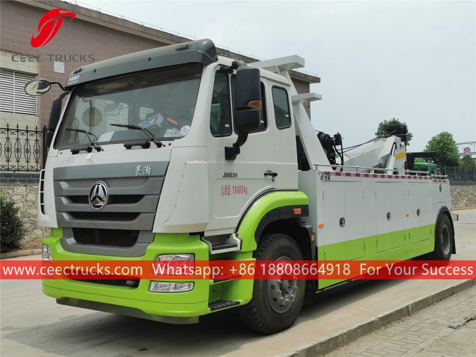 SINOTRUK Road Wrecker tow truck