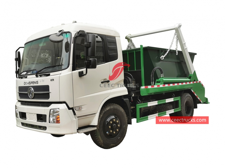 Dongfeng RHD Swing arm refuse truck - CEEC Trucks