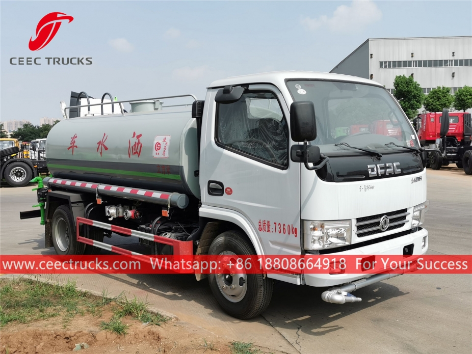 4CBM Water Tank Lorry DONGFENG