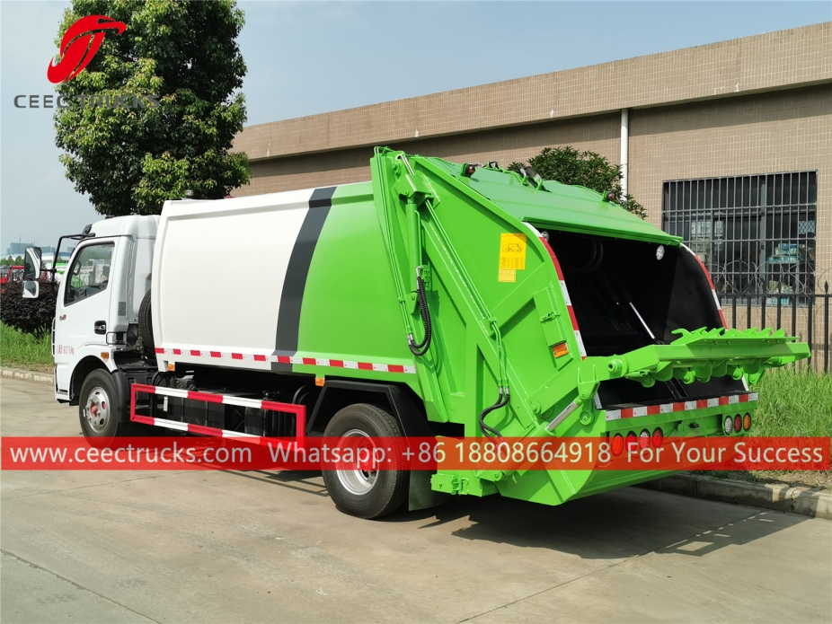 Dongfeng 6CBM Refuse Compactor Truck