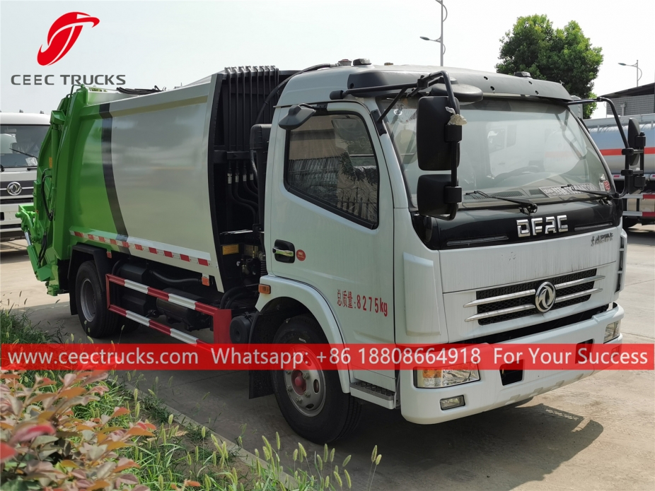 Dongfeng 6CBM Refuse Compactor Truck