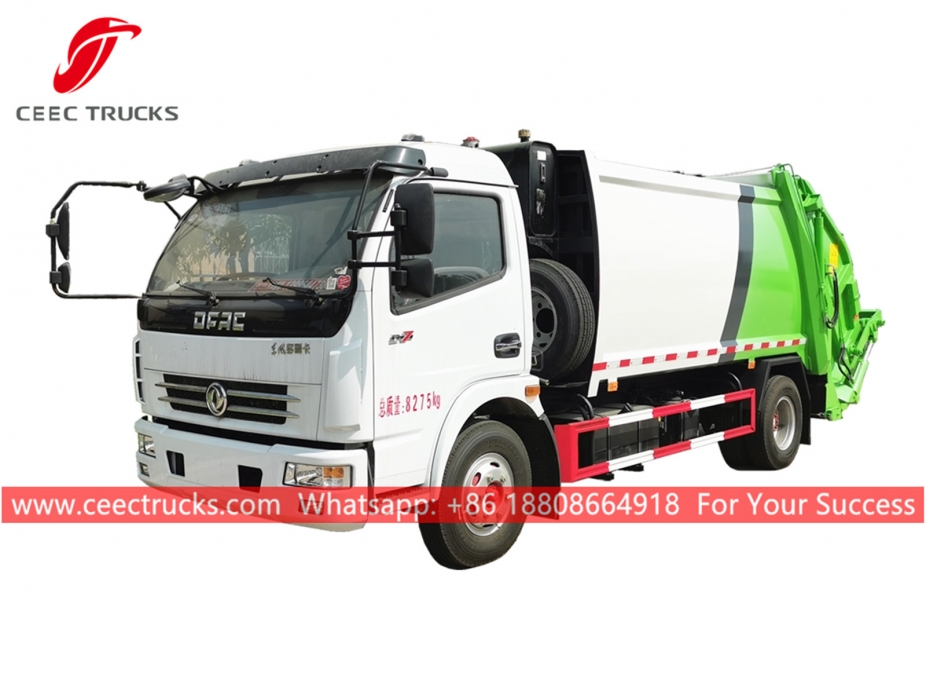 Dongfeng 6CBM Refuse Compactor Truck