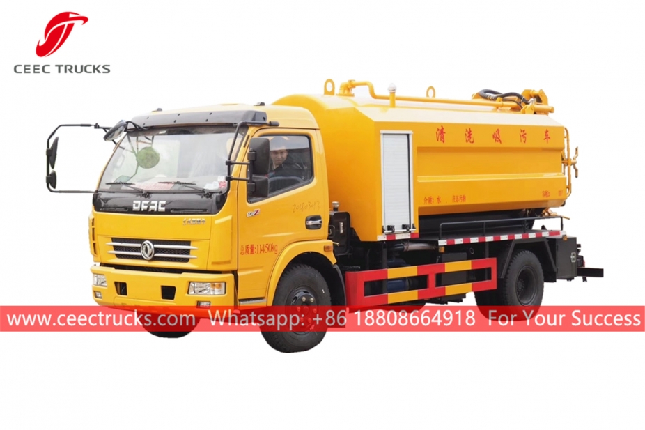 Dongfeng 6CBM Combined Jet at Suction Truck