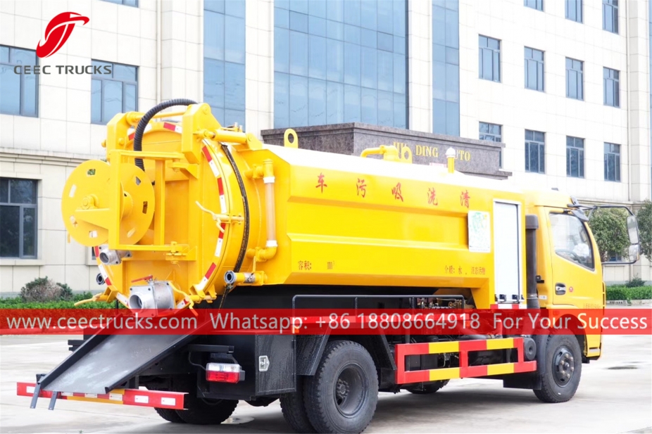 Dongfeng 6CBM Combined Jet at Suction Truck