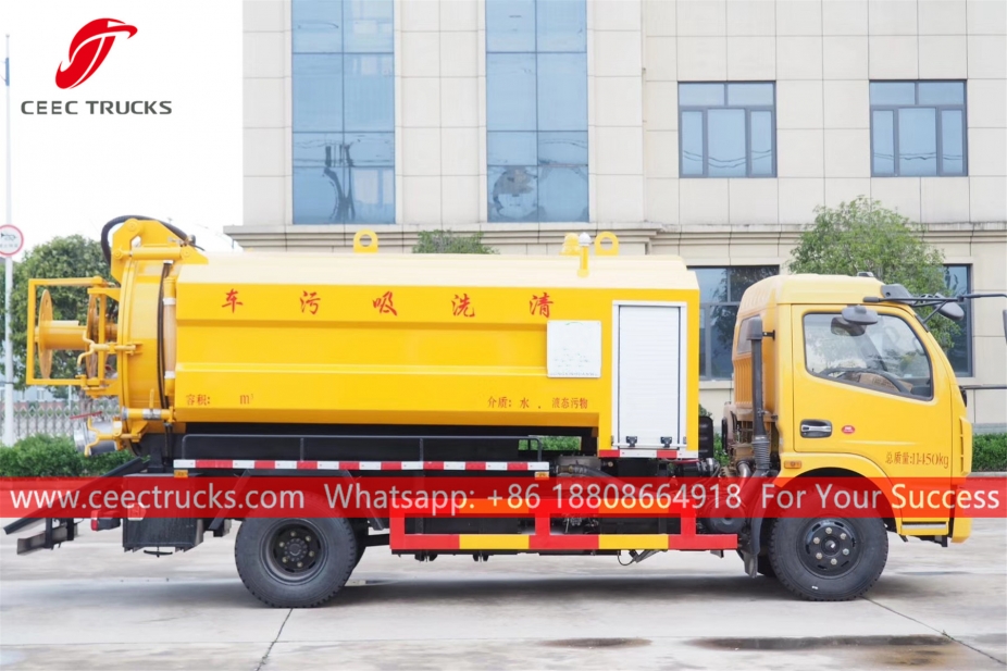 Dongfeng 6CBM Combined Jet at Suction Truck