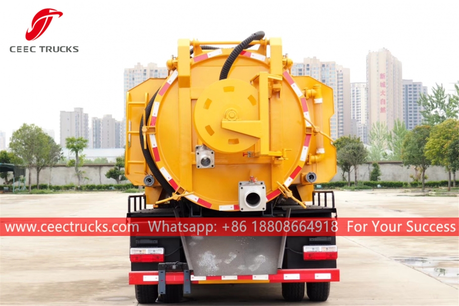Dongfeng 6CBM Combined Jet at Suction Truck