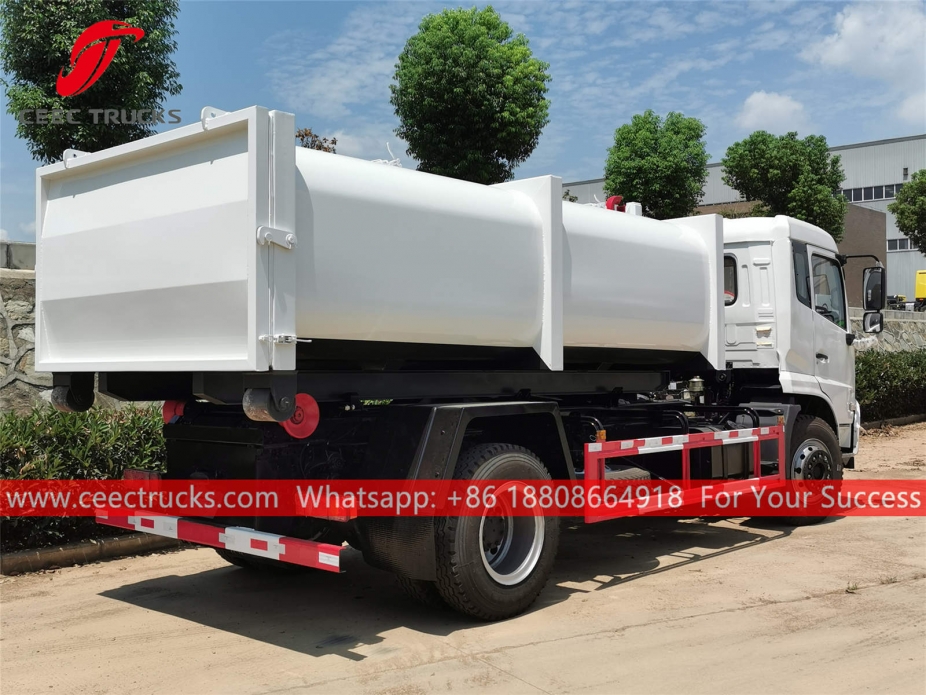 10CBM Hook lift garbage truck