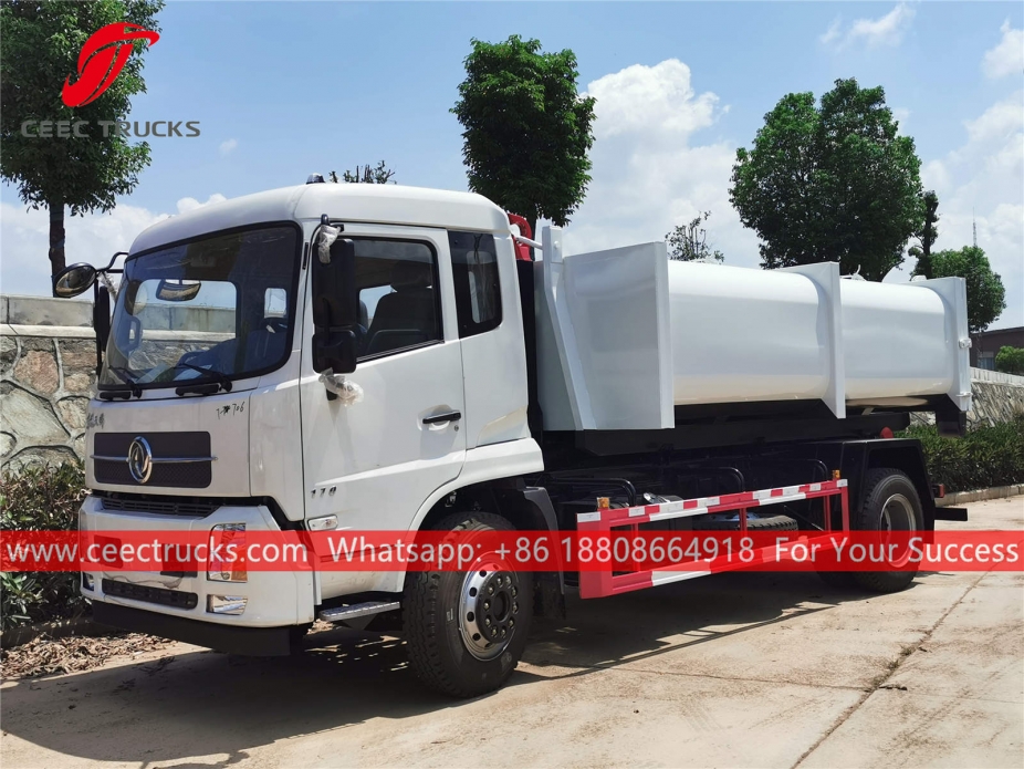 10CBM Hook lift garbage truck