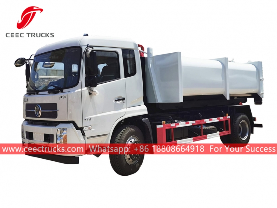 10CBM Hook lift garbage truck