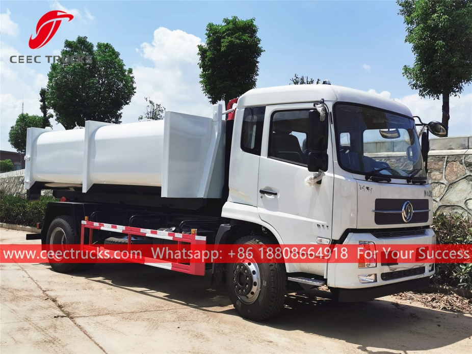 10CBM Hook lift garbage truck