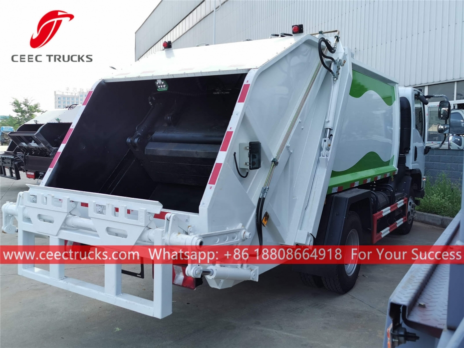 Shacman garbage compactor for export