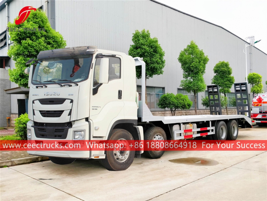 ISUZU GIGA Flatbed na trak