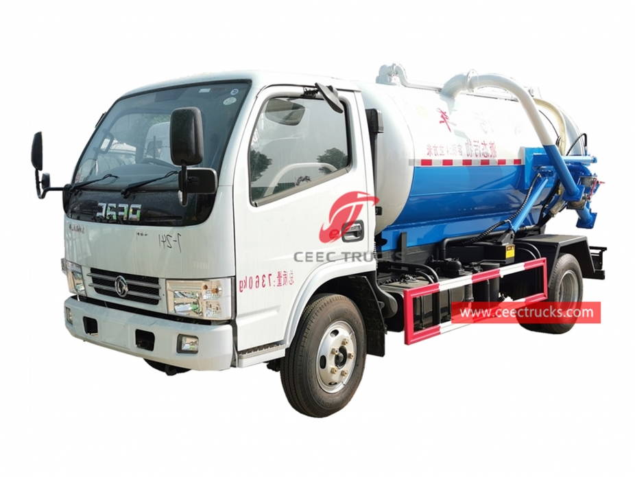 Dongfeng 4,000Litres Vacuum truck